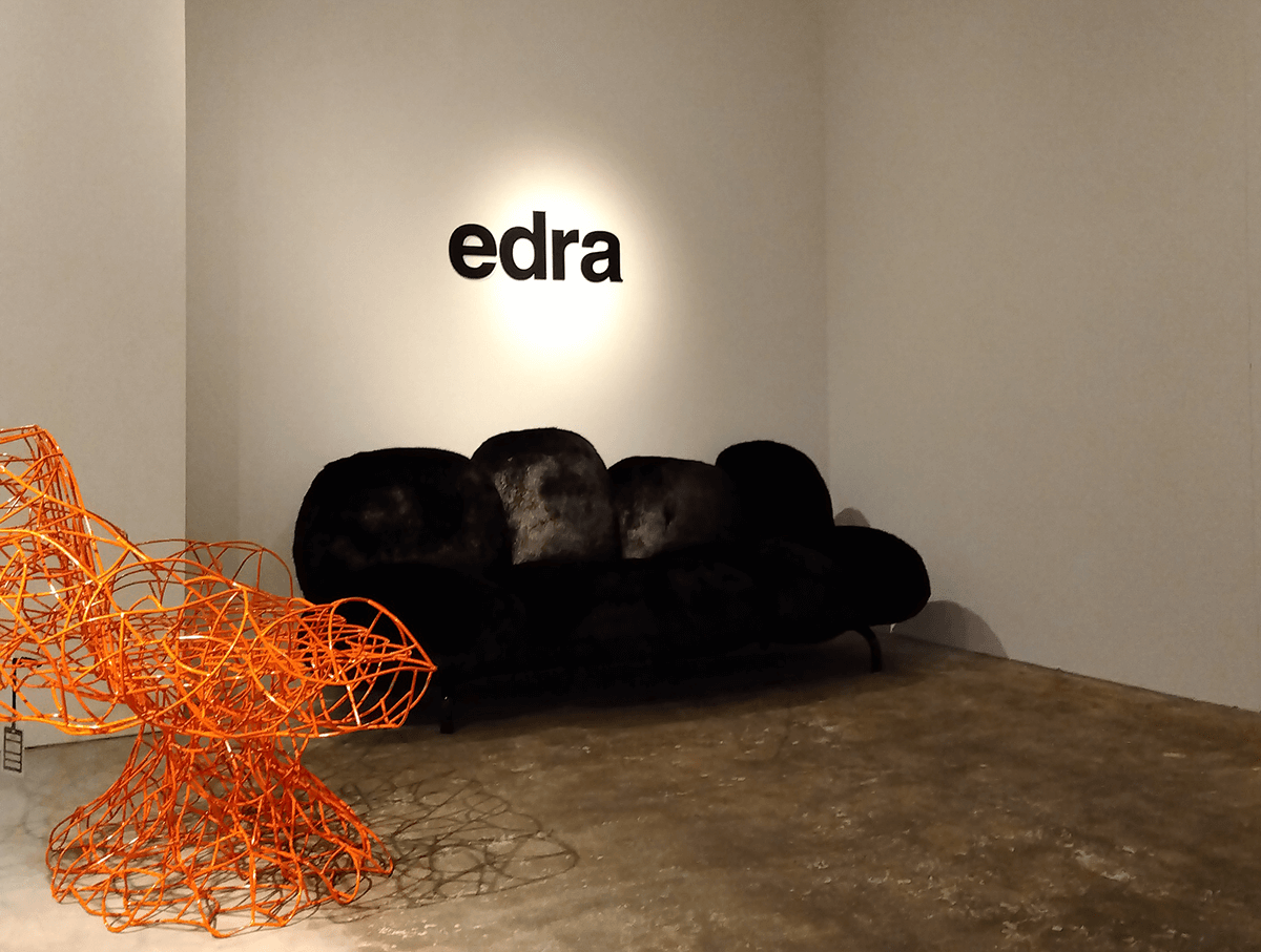 完全予約制で展示をスタート「Edra Collection by Frozen Fountain」