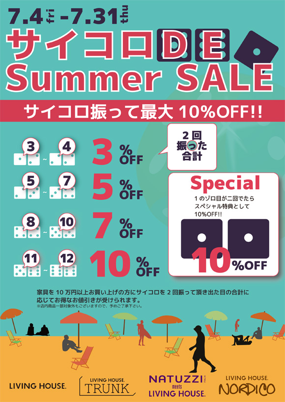 サイコロ DE サマー