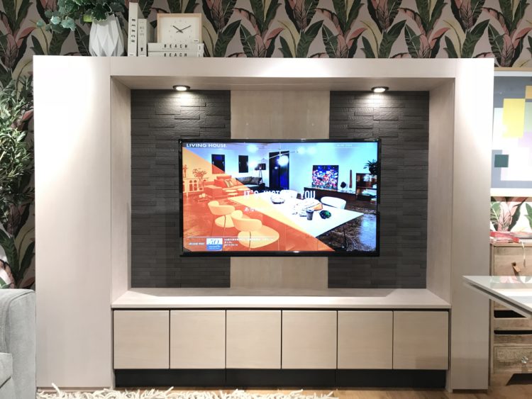大人気 エコカラット付き壁面tvボードをご紹介 家具 インテリアショップのliving House リビングハウス