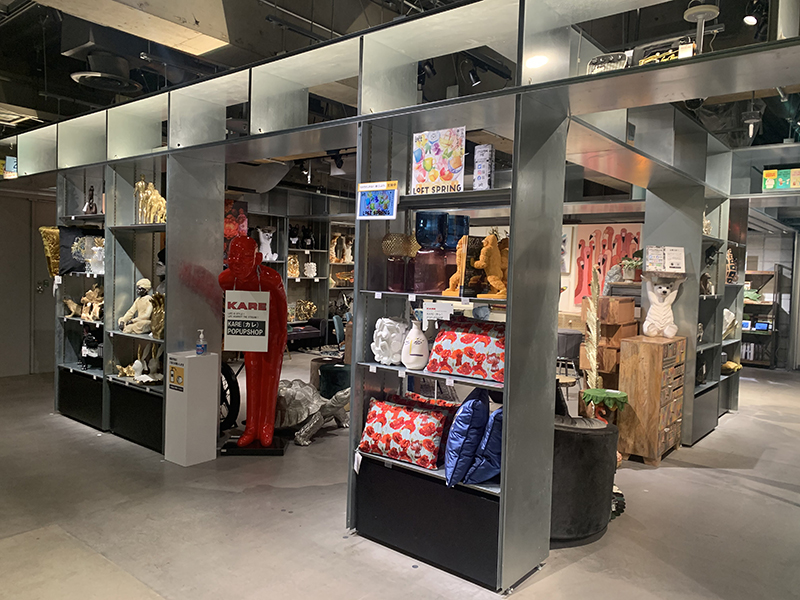 渋谷ロフトにkareのpop Up Shopオープン 家具 インテリアショップのliving House リビングハウス