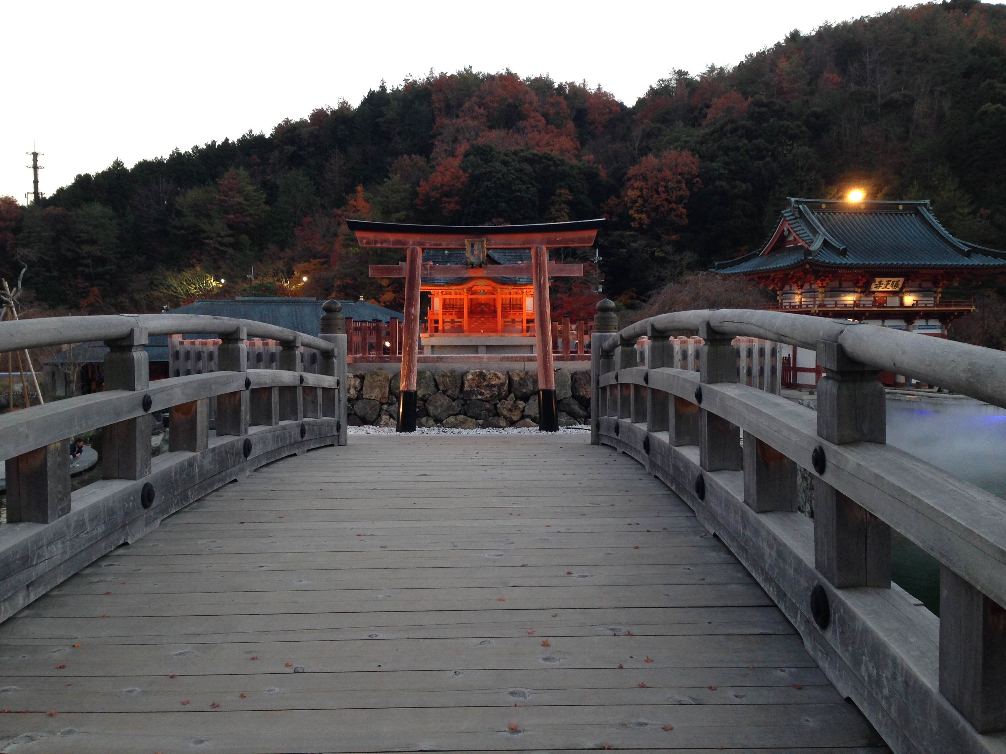 初詣　勝尾寺