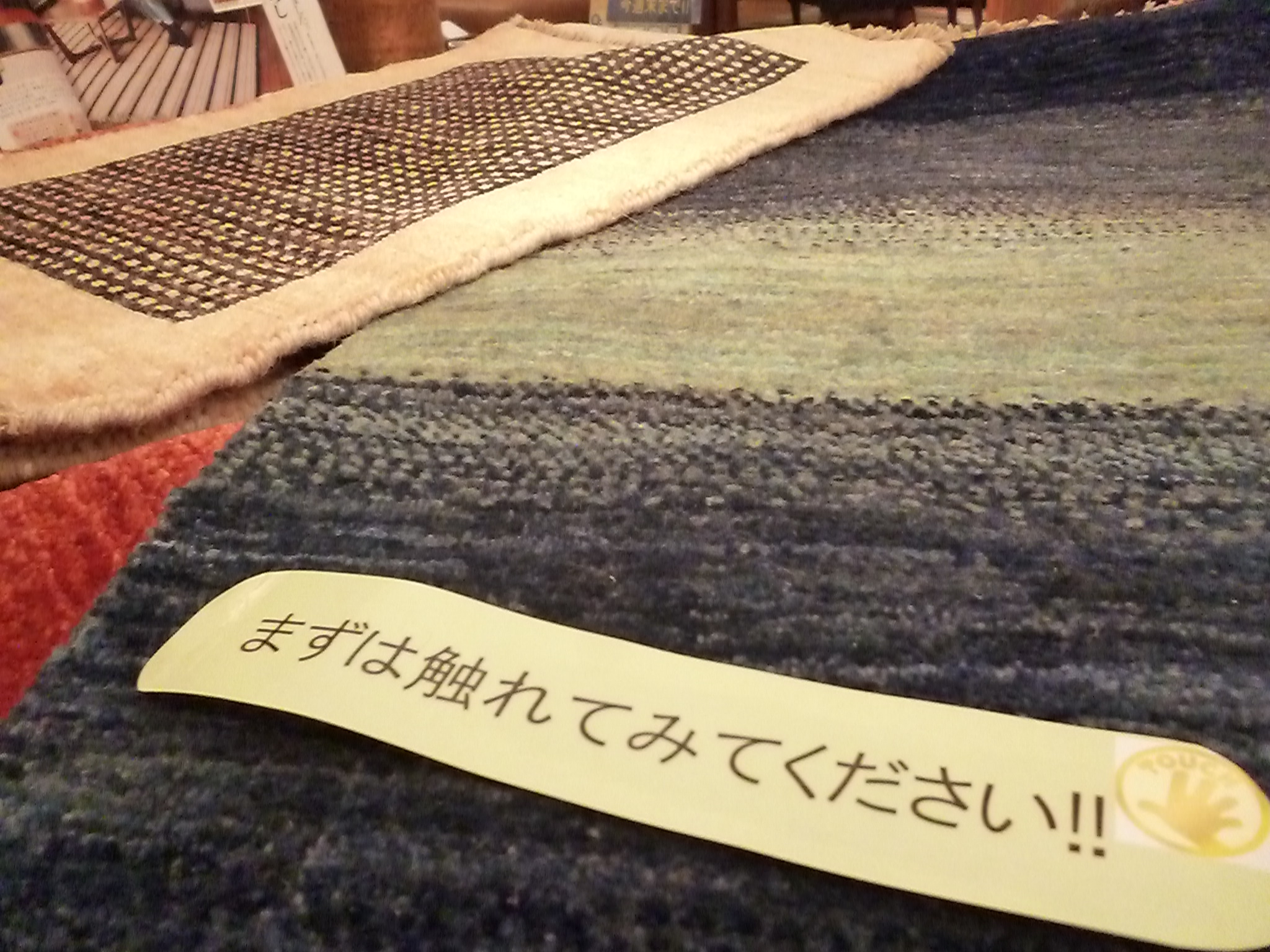 ハグみじゅうたん展